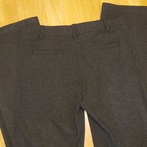 Betabrand comfy stretch dress pants charcoal gray